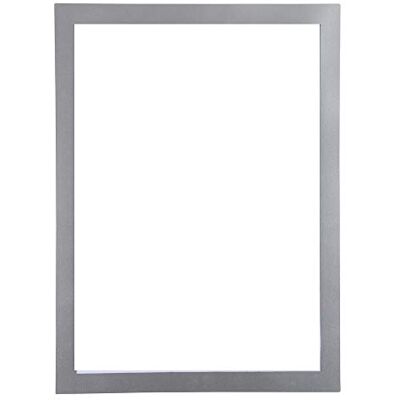 Exacompta 39200E Magnet-Schild DIN A4 mit silbernen Rahmen ideal als Sicherheitsschild Hinweisschild Exacompta 39200E Magnet-Schild DIN A4 mit silbernen Rahmen ideal als Sicherheitsschild Hinweisschild