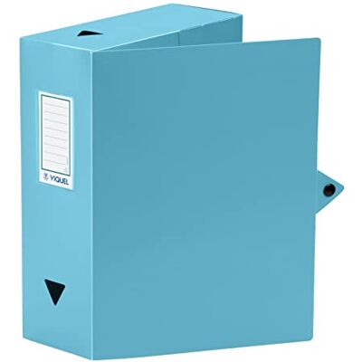 Viquel Class Doc Heftbox Polypropylen, Rücken 100 mm türkisblau Viquel Class Doc Heftbox Polypropylen, Rücken 100 mm türkisblau