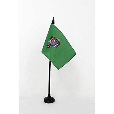 AZ FLAG Tischflagge Provinz Toledo 15x10 cm Polyester 100D Kunststoffsockel Für innen Spanische Tischflagge genähte Ausführung mit verstärkten Kanten mit Kunststoffstab 100D Polyester AZ FLAG Tischflagge Provinz Toledo 15x10 cm Polyester 100D Kunststoffsockel Für innen Spanische Tischflagge genähte Ausführung mit verstärkten Kanten mit Kunststoffstab 100D Polyester