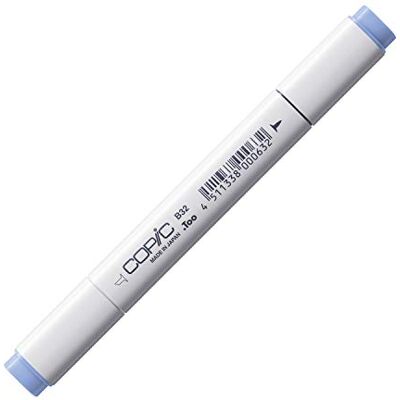 Copic Classic Marker Typ B 32, Pale Blue, professioneller Layoutmarker, mit einer breiten und einer feinen Spitze Copic Classic Marker Typ B 32, Pale Blue, professioneller Layoutmarker, mit einer breiten und einer feinen Spitze