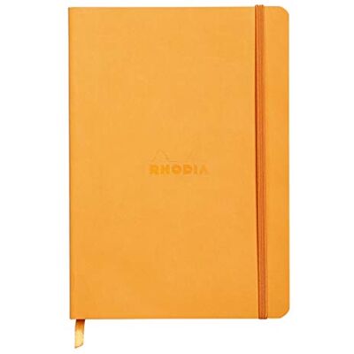 Rhodia 117415C Notizheft Softcover A5 80 Blatt liniert Orange Rhodia 117415C Notizheft Softcover A5 80 Blatt liniert Orange