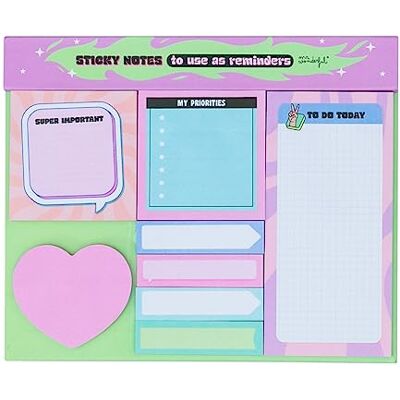 Mr. Wonderful Haftnotizen sticky notes to use as reminders Mr. Wonderful Haftnotizen sticky notes to use as reminders