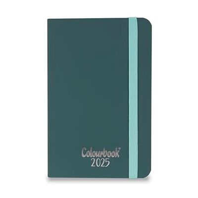Colourbook Vogue Tageskalender 2025, Verschluss mit Gummiband (Mirtogrün) Colourbook Vogue Tageskalender 2025, Verschluss mit Gummiband (Mirtogrün)