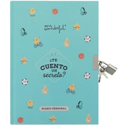 Mr. Wonderful Persönliches Tagebuch Erzähle ich Ihnen ein Geheimnis? Mr. Wonderful Persönliches Tagebuch Erzähle ich Ihnen ein Geheimnis?