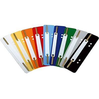 Q-Connect Kunststoffheftstreifen 3,5X15,8Cm,250St.Sort. Q-Connect Kunststoffheftstreifen 3,5X15,8Cm,250St.Sort.