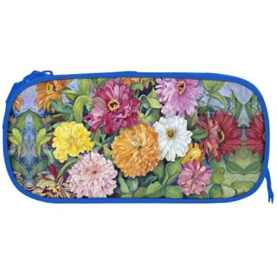EZDLOWVBA Buntes Federmäppchen mit Blumendruck, für Jungen und Mädchen, mit Reißverschluss, Organizer für Studenten, Federmäppchen für Tochter, Sohn, Schreibtisch-Federmäppchen, blau, One Size EZDLOWVBA Buntes Federmäppchen mit Blumendruck, für Jungen und Mädchen, mit Reißverschluss, Organizer für Studenten, Federmäppchen für Tochter, Sohn, Schreibtisch-Federmäppchen, blau, One Size