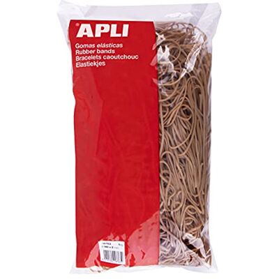 APLI 18763 Gummibänder Maße Ø 140 x 2 mm 1 kg Beutel 70% Naturkautschuk APLI 18763 Gummibänder Maße Ø 140 x 2 mm 1 kg Beutel 70% Naturkautschuk
