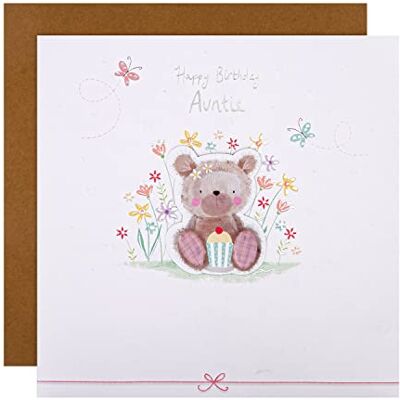 Hallmark ECM25557894 Tante Geburtstagskarte - Plüsch-Muffin-Design - 19,8 × 19,8 cm Hallmark ECM25557894 Tante Geburtstagskarte - Plüsch-Muffin-Design - 19,8 × 19,8 cm