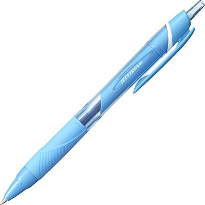 uni-ball Universal-Kugelschreiber JETSTREAM SXN157C Retractal, 0,7 mm, hellblau (10 Stück) uni-ball Universal-Kugelschreiber JETSTREAM SXN157C Retractal, 0,7 mm, hellblau (10 Stück)