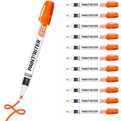 Markal Valve Action Paint Marker, Orange Markal Valve Action Paint Marker, Orange