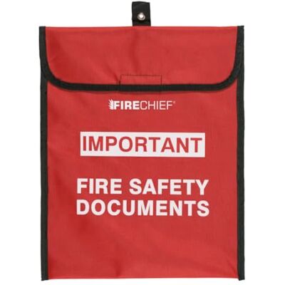 Firechief HSDA4 Dokumentenmappe, weicher Beutel, A4, Rot Firechief HSDA4 Dokumentenmappe, weicher Beutel, A4, Rot