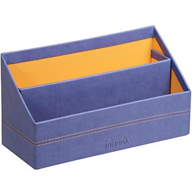Rhodia 318848C Briefablage 10x25x31m Kunstleder Saphirblau Rhodia 318848C Briefablage 10x25x31m Kunstleder Saphirblau