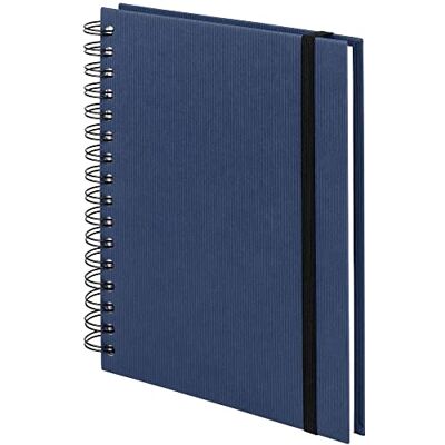 Rössler SOHO Notizbuch A5 blanko mit Gummizug Spiralnotizbuch Notebook A5 Bullet Journal A5 A5 Notizbuch Notizbuch blanko Kladde in DIN A5 1 Stück Farbe: Blau Navy Spiralnotizbuch mit Gummizug für Notizen, Skizzen, Bullet Journaling, I Rössler SOHO Notizbuch A5 blanko mit Gummizug Spiralnotizbuch Notebook A5 Bullet Journal A5 A5 Notizbuch Notizbuch blanko Kladde in DIN A5 1 Stück Farbe: Blau Navy Spiralnotizbuch mit Gummizug für Notizen, Skizzen, Bullet Journaling, I