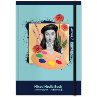 Staufen Lumart Mixed Media Buch 40 Blatt 170 g/m² Papier, Zeichenpapier DIN B5, für Kinder und Erwachsene Staufen Lumart Mixed Media Buch 40 Blatt 170 g/m² Papier, Zeichenpapier DIN B5, für Kinder und Erwachsene
