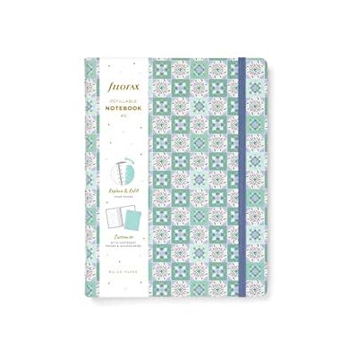 Filofax Mediterranean Notizbuch, A5, nachfüllbar, Minze Filofax Mediterranean Notizbuch, A5, nachfüllbar, Minze