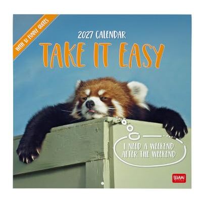 LEGAMI – Kalender 2027 Wandkalender, Take It Easy, 12 Monate, 30 x 29 cm LEGAMI – Kalender 2027 Wandkalender, Take It Easy, 12 Monate, 30 x 29 cm