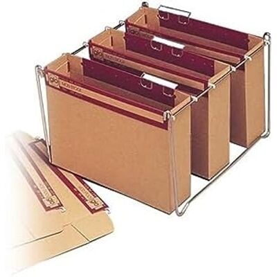 Elba Gio Stock – Box von 10 Hängemappen für Schubladen, F Elba Gio Stock – Box von 10 Hängemappen für Schubladen, F