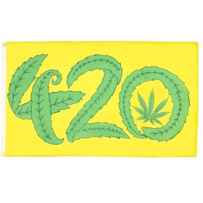 AZ FLAG Flagge Marihuana It's 4.20 o'Clock Somewhere 90x60 cm 2 Ösen Für innen und außen Union Jack dekorative Flagge doppelte Nähte und verstärkte Kanten mit Metallösen 100D Polyester AZ FLAG Flagge Marihuana It's 4.20 o'Clock Somewhere 90x60 cm 2 Ösen Für innen und außen Union Jack dekorative Flagge doppelte Nähte und verstärkte Kanten mit Metallösen 100D Polyester