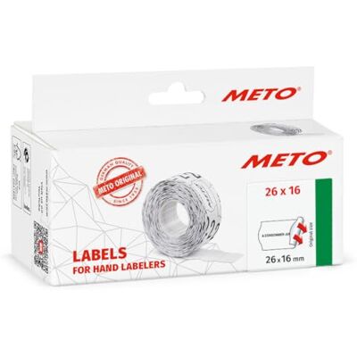 Meto Preisauszeichner Etiketten Vordruck « A consommer jusqu’au » (26x16 mm, 2-zeilig, 6.000 Preisetiketten, weiß, permanent Meto Preisauszeichner Etiketten Vordruck « A consommer jusqu’au » (26x16 mm, 2-zeilig, 6.000 Preisetiketten, weiß, permanent