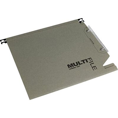 Rexel MultiFile 78080 Hängemappen seitlich (strapazierfähiger Manila-Karton, V-Form, 15 mm x 330 mm) 50 Stück grün Rexel MultiFile 78080 Hängemappen seitlich (strapazierfähiger Manila-Karton, V-Form, 15 mm x 330 mm) 50 Stück grün