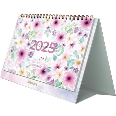 DOHE Kalender 2025 Tisch Monatlich Januar bis Dezember, Spanisch und Englisch, Größe 21,5 x 15,5 cm, Mit monatlichen und jährlichen Planungen, Doppel-Wire’o-Ringbindung Takenote Valentina DOHE Kalender 2025 Tisch Monatlich Januar bis Dezember, Spanisch und Englisch, Größe 21,5 x 15,5 cm, Mit monatlichen und jährlichen Planungen, Doppel-Wire’o-Ringbindung Takenote Valentina