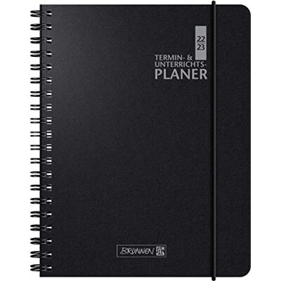 BRUNNEN Schülerkalender Lehrer-Sortiment 2022/2023 Überformat A5: 17 x 24 cm schwarz: 2 Seiten = 1 Woche, 1075961903 BRUNNEN Schülerkalender Lehrer-Sortiment 2022/2023 Überformat A5: 17 x 24 cm schwarz: 2 Seiten = 1 Woche, 1075961903