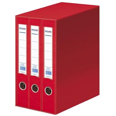 DOHE archicolor – Modul 3 Ordner, Folio schmal, rot DOHE archicolor – Modul 3 Ordner, Folio schmal, rot