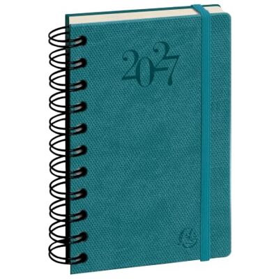 Exacompta Tagebuch 15S, kariert, Swan, 9 x 14,6 cm – Januar bis Dez 2026 1 Tag/Seite, Termin pro Stunde, zufällige Farbe, Gummibandverschluss, Bleistift, Spiralbindung, weiße Seite von Exacompta Tagebuch 15S, kariert, Swan, 9 x 14,6 cm – Januar bis Dez 2026 1 Tag/Seite, Termin pro Stunde, zufällige Farbe, Gummibandverschluss, Bleistift, Spiralbindung, weiße Seite von