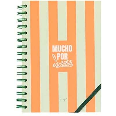 Mr. Wonderful Notizbuch A5 orange viel zu schreiben Mr. Wonderful Notizbuch A5 orange viel zu schreiben