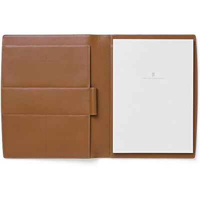 Graf von Faber-Castell Schreibmappe DIN A4 Epsom Cognac Graf von Faber-Castell Schreibmappe DIN A4 Epsom Cognac