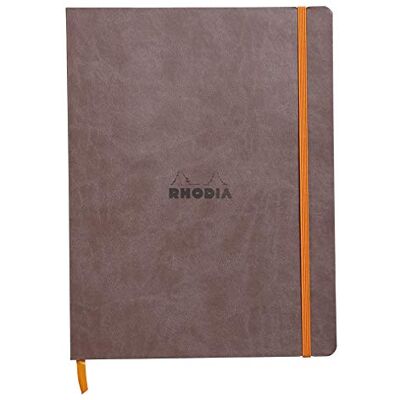 Rhodia 117553C Notizheft rama 19x25cm 80 Blatt dot Lineatur Braun Rhodia 117553C Notizheft rama 19x25cm 80 Blatt dot Lineatur Braun