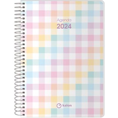 Q Kalon Kalender 2024 Januar bis Dezember (12 Monate) Tag Seite A5 (15 x 21 cm) Metallspirale Vichí Q Kalon Kalender 2024 Januar bis Dezember (12 Monate) Tag Seite A5 (15 x 21 cm) Metallspirale Vichí