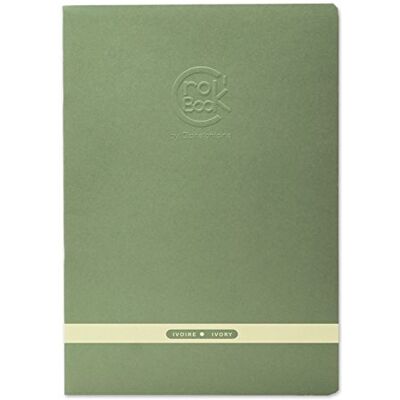Clairefontaine 60313C Skizzenheft Crok'Book (90g, elfenbein, 24 Blatt, 29,7 x 42 cm, ideal zum Skizzieren, Notieren oder Zeichnen) 1 Stück farbig sortiert Clairefontaine 60313C Skizzenheft Crok'Book (90g, elfenbein, 24 Blatt, 29,7 x 42 cm, ideal zum Skizzieren, Notieren oder Zeichnen) 1 Stück farbig sortiert
