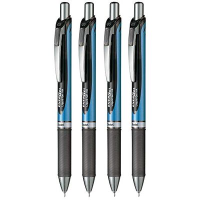Pentel BLN75 Energel XM Click Tintenroller, 0,5 mm, Schwarz Pentel BLN75 Energel XM Click Tintenroller, 0,5 mm, Schwarz