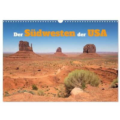 CALVENDO Le sud-ouest des États-Unis (Calendrier mural 2027 DIN A3 vertical), calendrier mensuel CALVENDO Le sud-ouest des États-Unis (Calendrier mural 2027 DIN A3 vertical), calendrier mensuel