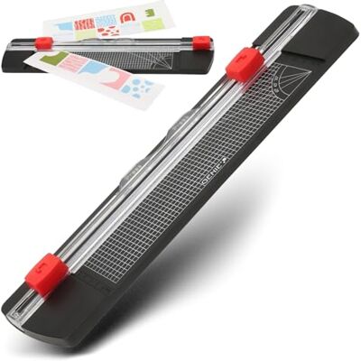 GENIE CT 05 Papierschneider A4 4-in-1 Rollenschneider mit geradem Schnitt Schneidemaschine Papier A4 für Büro, Schule & Hobby Papierschneidemaschine Paper Cutter Papier Schneidegerät GENIE CT 05 Papierschneider A4 4-in-1 Rollenschneider mit geradem Schnitt Schneidemaschine Papier A4 für Büro, Schule & Hobby Papierschneidemaschine Paper Cutter Papier Schneidegerät