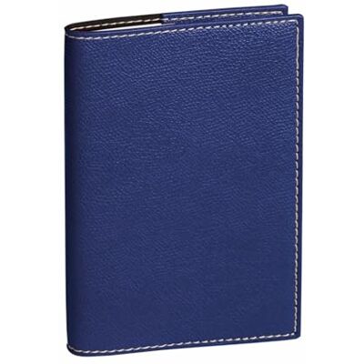 QUO VADIS Kollektion: Club – Alphabetisches Register 10 – weißes Papier Clairefontaine – abnehmbarer Deckel nachfüllbar – Format 7 x 10 cm – Marineblau QUO VADIS Kollektion: Club – Alphabetisches Register 10 – weißes Papier Clairefontaine – abnehmbarer Deckel nachfüllbar – Format 7 x 10 cm – Marineblau