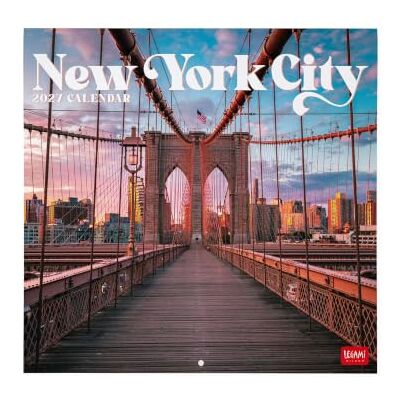 LEGAMI – Kalender 2027 Wandkalender, new York, 12 Monate, 30 x 29 cm LEGAMI – Kalender 2027 Wandkalender, new York, 12 Monate, 30 x 29 cm