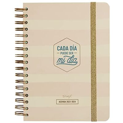 Mr. Wonderful , Wonder 2023-2024 Tagebuch Rosa, Jeder Tag kann mein Tag sein Mr. Wonderful , Wonder 2023-2024 Tagebuch Rosa, Jeder Tag kann mein Tag sein