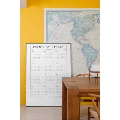 OD OCTÀGONDESIGN OCTÀGON Design Wandkalender 2025 Wandkalender minimalistisches Design 1 Blatt, das ganze Jahr auf einen Blick Groß, A0 OD OCTÀGONDESIGN OCTÀGON Design Wandkalender 2025 Wandkalender minimalistisches Design 1 Blatt, das ganze Jahr auf einen Blick Groß, A0