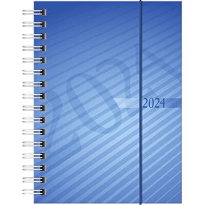 rido/idé Wochenkalender Modell perfect/Technik I 2024 2 Seiten = 1 Woche Blattgröße 10 x 14 cm blau rido/idé Wochenkalender Modell perfect/Technik I 2024 2 Seiten = 1 Woche Blattgröße 10 x 14 cm blau