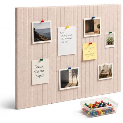 Relaxdays Filzpinnwand 9er Set, selbstklebende Rechtecke, hellgrau Büro & Zuhause, Filz, 30x40 cm, Filzwand inkl. Pins Relaxdays Filzpinnwand 9er Set, selbstklebende Rechtecke, hellgrau Büro & Zuhause, Filz, 30x40 cm, Filzwand inkl. Pins