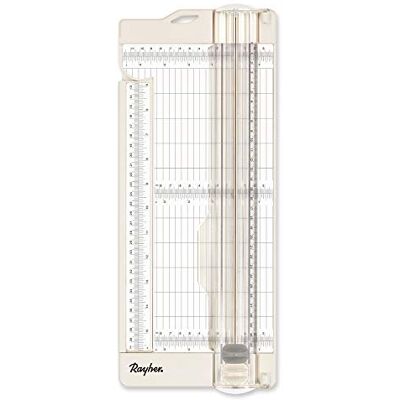 Rayher 50046000 Papierschneidemaschine / Papierfalzmaschine, Schnittlänge bis 30,5 cm, Papierschneidegerät mit Aufhängevorrichtung, schneidet oder falzt bis zu 5 Blatt Papier (80 g/m2) Rayher 50046000 Papierschneidemaschine / Papierfalzmaschine, Schnittlänge bis 30,5 cm, Papierschneidegerät mit Aufhängevorrichtung, schneidet oder falzt bis zu 5 Blatt Papier (80 g/m2)