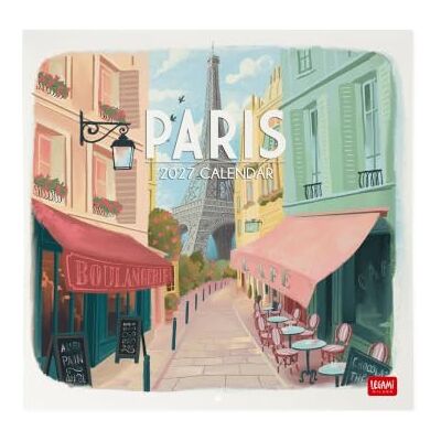 LEGAMI – Kalender 2027 Wandkalender, Paris, 12 Monate, 30 x 29 cm LEGAMI – Kalender 2027 Wandkalender, Paris, 12 Monate, 30 x 29 cm