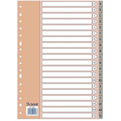 DOHE Basic – Index Folio, A-Z, 20 Positionen, grau DOHE Basic – Index Folio, A-Z, 20 Positionen, grau