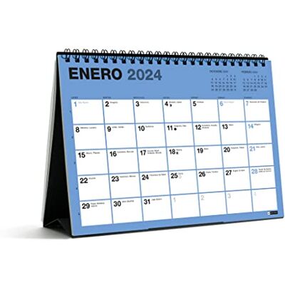 Miquelrius Tischkalender 18 Monate, Juli 2023 bis Dezember 2024, A5-Größe, Farben Miquelrius Tischkalender 18 Monate, Juli 2023 bis Dezember 2024, A5-Größe, Farben