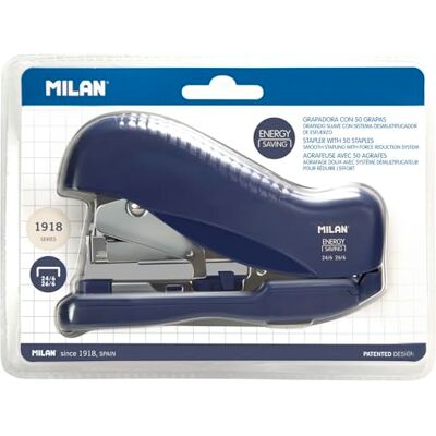 MILAN Grapadora Desmultiplicadora De Fuerza Azul MILAN Grapadora Desmultiplicadora De Fuerza Azul