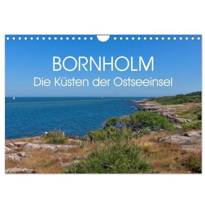 CALVENDO Bornholm—The Coasts of the Baltic Sea Island (Wall Calendar 2027 DIN A4 landscape), 12 Month Wall Calendar CALVENDO Bornholm—The Coasts of the Baltic Sea Island (Wall Calendar 2027 DIN A4 landscape), 12 Month Wall Calendar