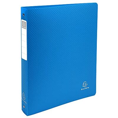 Exacompta 51392E Premium Ringbuch OPAK DIN A4 aus festem Kunststoff mit 4 Ringen 40 mm breit hellblau ideal für Schule und Büro Ringhefter Ringordner Ringbuchordner Exacompta 51392E Premium Ringbuch OPAK DIN A4 aus festem Kunststoff mit 4 Ringen 40 mm breit hellblau ideal für Schule und Büro Ringhefter Ringordner Ringbuchordner