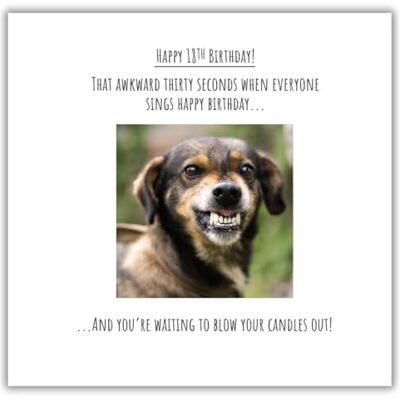 Emotional Rescue Click, Like & Share, Geburtstagskarte zum 18. Geburtstag, lustige Karte zum 18. Geburtstag Emotional Rescue Click, Like & Share, Geburtstagskarte zum 18. Geburtstag, lustige Karte zum 18. Geburtstag